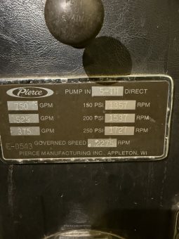 1980 Ford/Pierce 750/2500 Pumper Tanker full