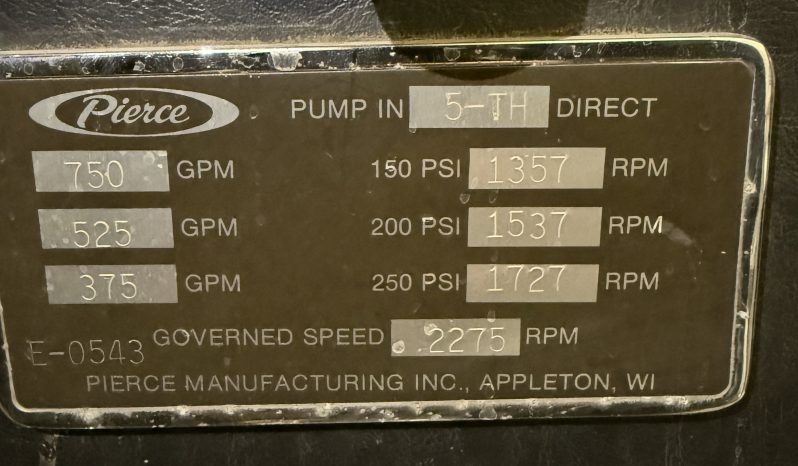 1980 Ford/Pierce 750/2500 Pumper Tanker full