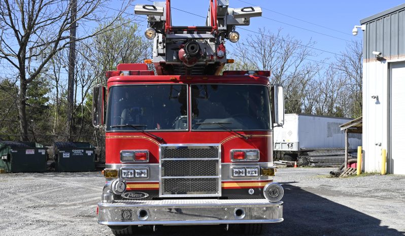 2004 Pierce 105′  Rear Mount Aerial full