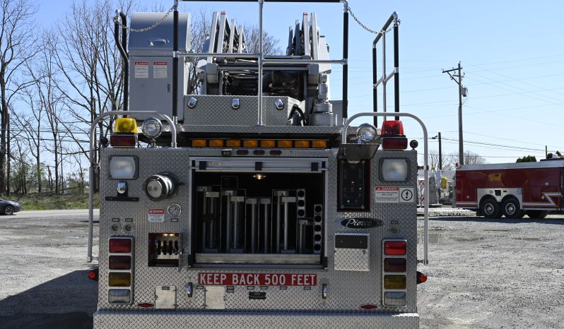 2004 Pierce 105′  Rear Mount Aerial full
