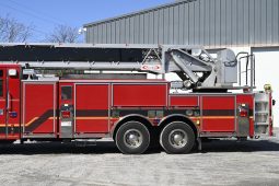 2004 Pierce 105′  Rear Mount Aerial full