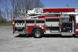 2018 Pierce 75′ Heavy Duty Aluminum Aerial Quint full