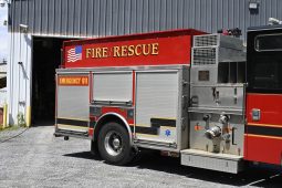 2004 KME 1750/1000 Rural Pumper with Light Tower full