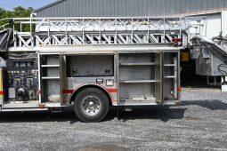 1999 Sutphen 70′ Midmount Platform Quint full