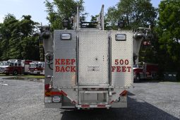 1999 Sutphen 70′ Midmount Platform Quint full