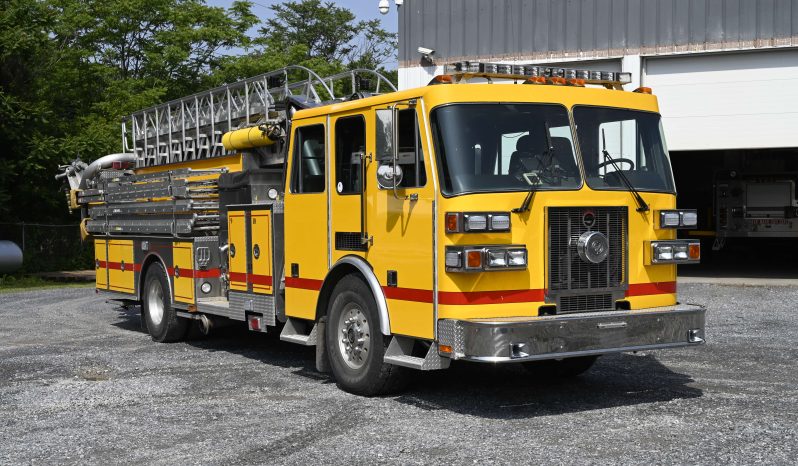 1999 Sutphen 70′ Midmount Platform Quint full