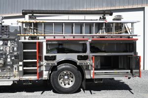 2007 Spartan Toyne 1500/600 Stainless Steel Pumper