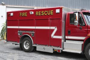 2010 International KME Rescue with Light Tower