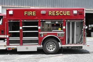 2010 International KME Rescue with Light Tower