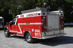 2009 Ford 4×4 Brush truck 250/250 Pump & Roll full