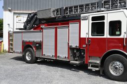 2018 Pierce Enforcer 107′ Aerial Quint full