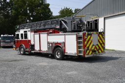 2018 Pierce Enforcer 107′ Aerial Quint full