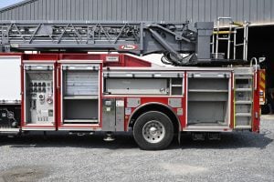 2018 Pierce Enforcer 107′ Aerial Quint